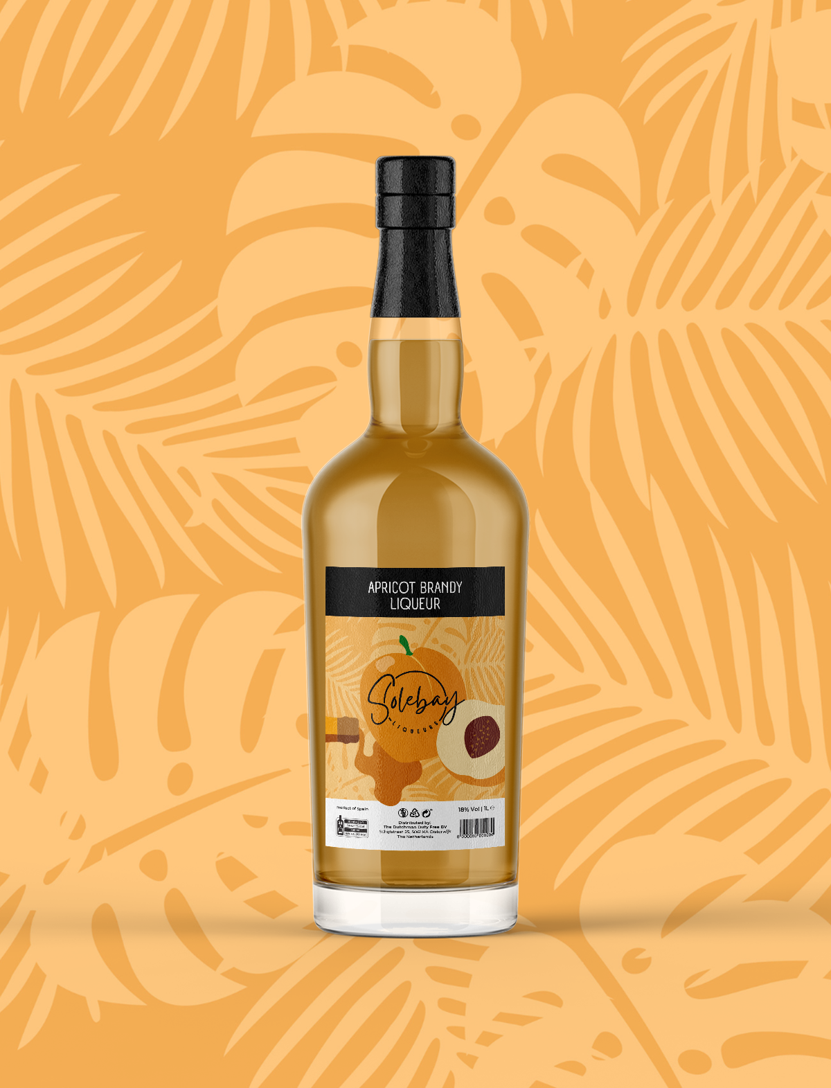 Solebay Apricot Brandy Liqueur