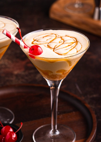 Recipe: Butterscotch Liqueur Martini