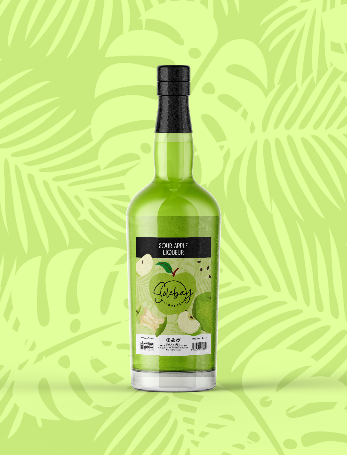 Solebay Green Apple Liqueur